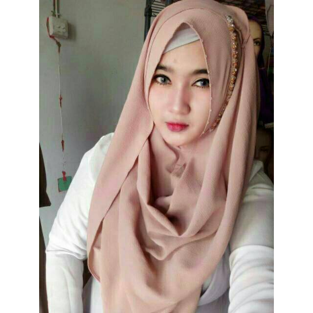 Pashmina instant queen amora (PQAC) new by tiara hijabers// jilbab // hijab instan