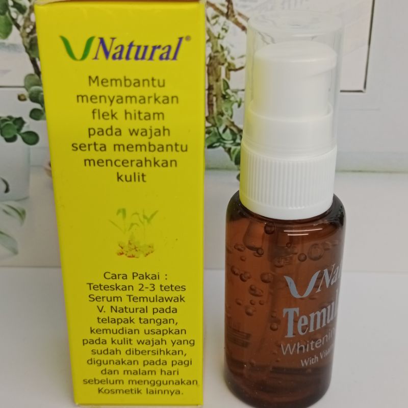 V Natural Whitening Serum | Serum Wajah V Natural Bpom