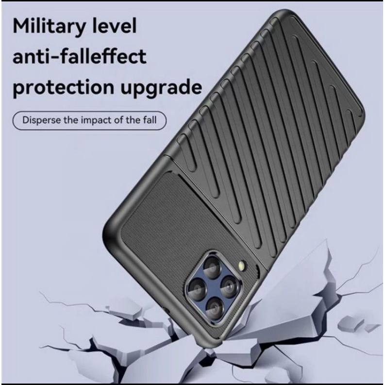 Samsung M33 5G M53 5G soft case RUGGED ARMOR THUNDER PREMIUM