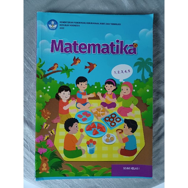 Buku Paket Matematika SD/MI Kelas 1 Kurikulum Merdeka