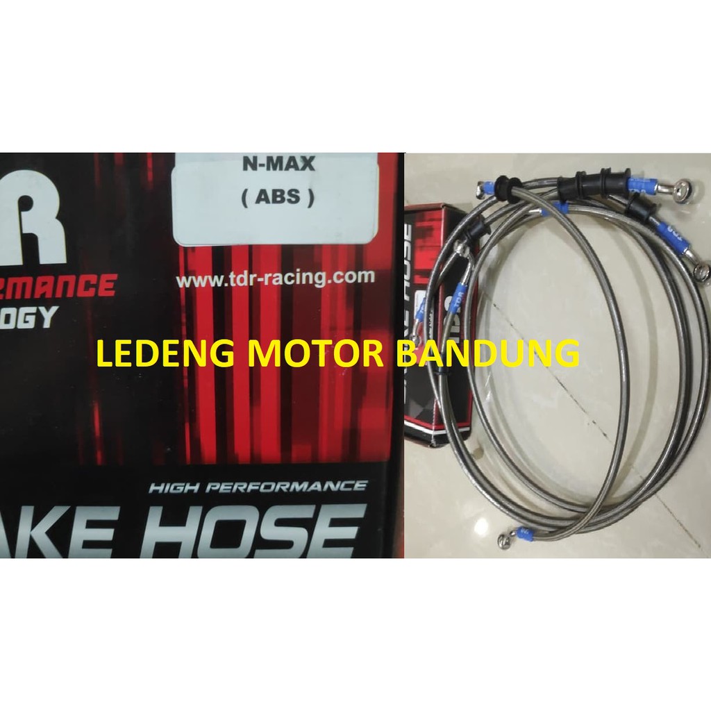 Nmax ABS Selang Rem Cakram Sepaket Brake Hose TDR N-Max Front Rear