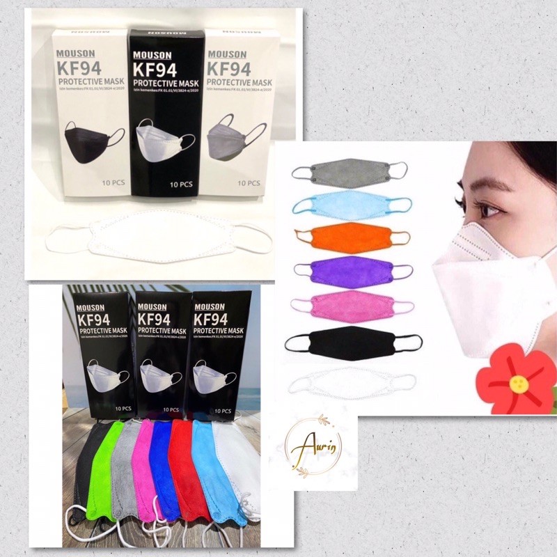 MASKER KN94 (saat ini tersedia warna Hitam dan Putih)