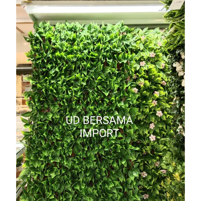 KRIS Garden Rumput Artifisial PVCTrellis/Tanaman Plastik/Bunga Plastik