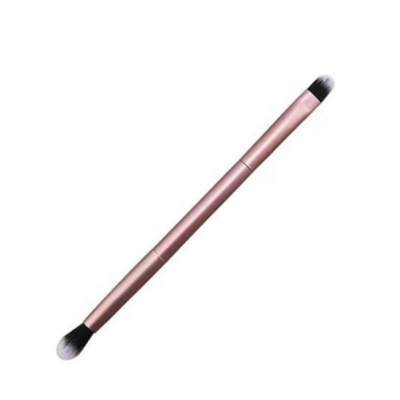 Mysterygirl - Kuas Alis Brush Eyeshadow  (Double Brush) Make Up Brush Eyeshadow Double Concealer 2 in 1 Ganda Brush Make Up