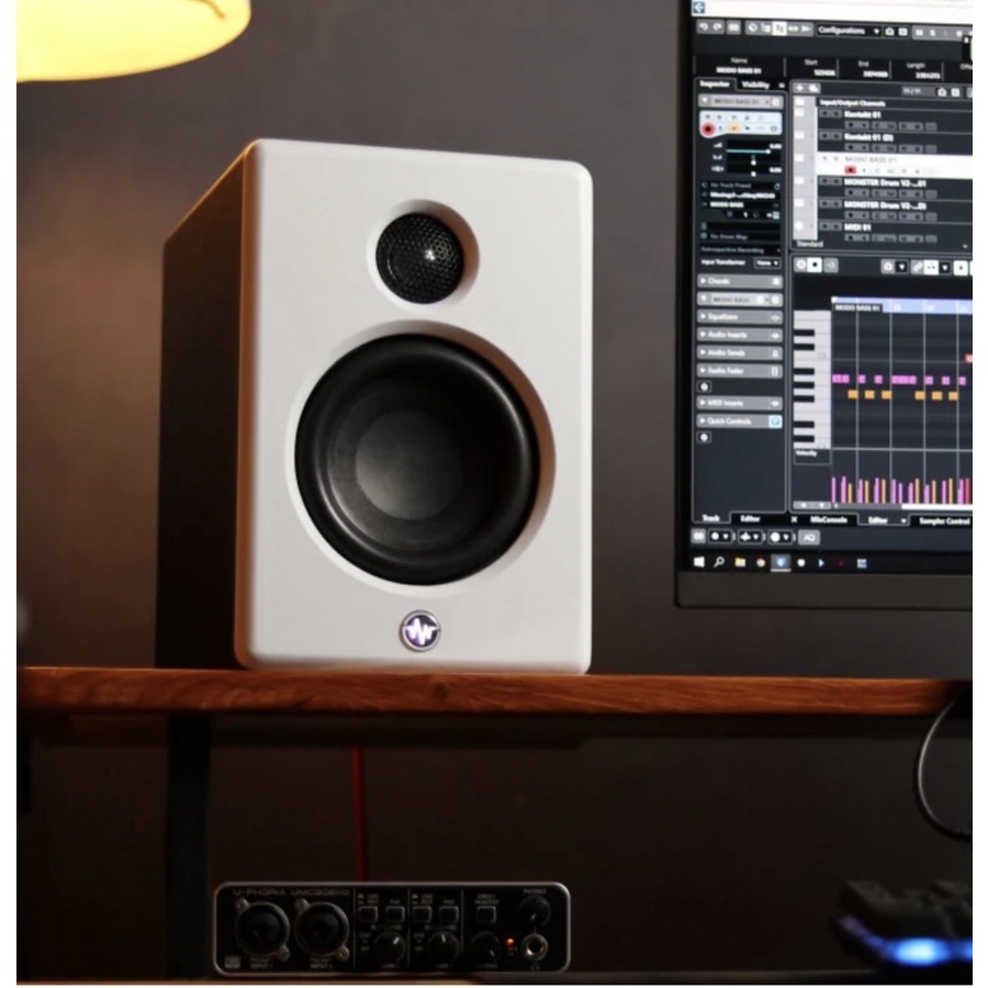 UM Audio UM5D Powered Studio Monitor Speaker Recording