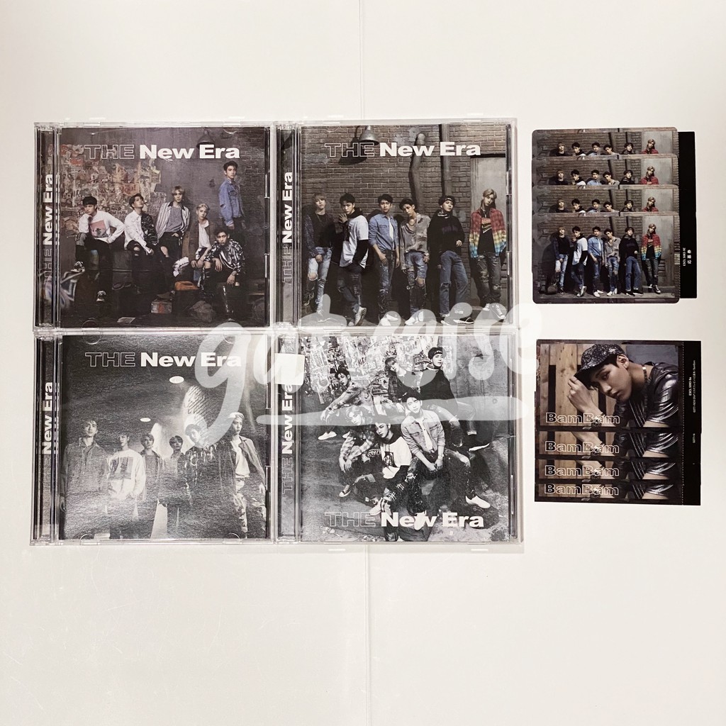 GOT7 The New Era Japan Album + PC Unsealed JB Mark Jinyoung Youngjae Bambam Yugyeom JayB Jaebeom