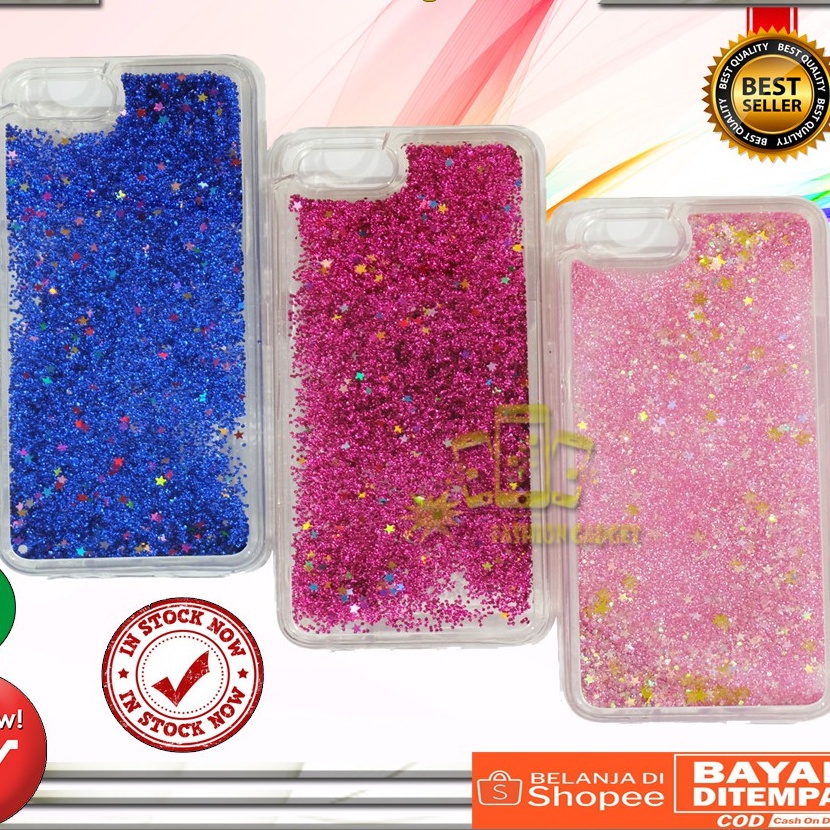 (Random) Silikon Xiaomi Mi A2 / Mi 6X Water Glitter Auarium Casing / Case / Jelly Case / Silicone