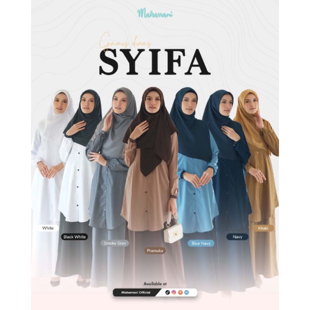 GAMIS PEMDA/PNS/PDH SYIFA DRESS BY MAHARANI