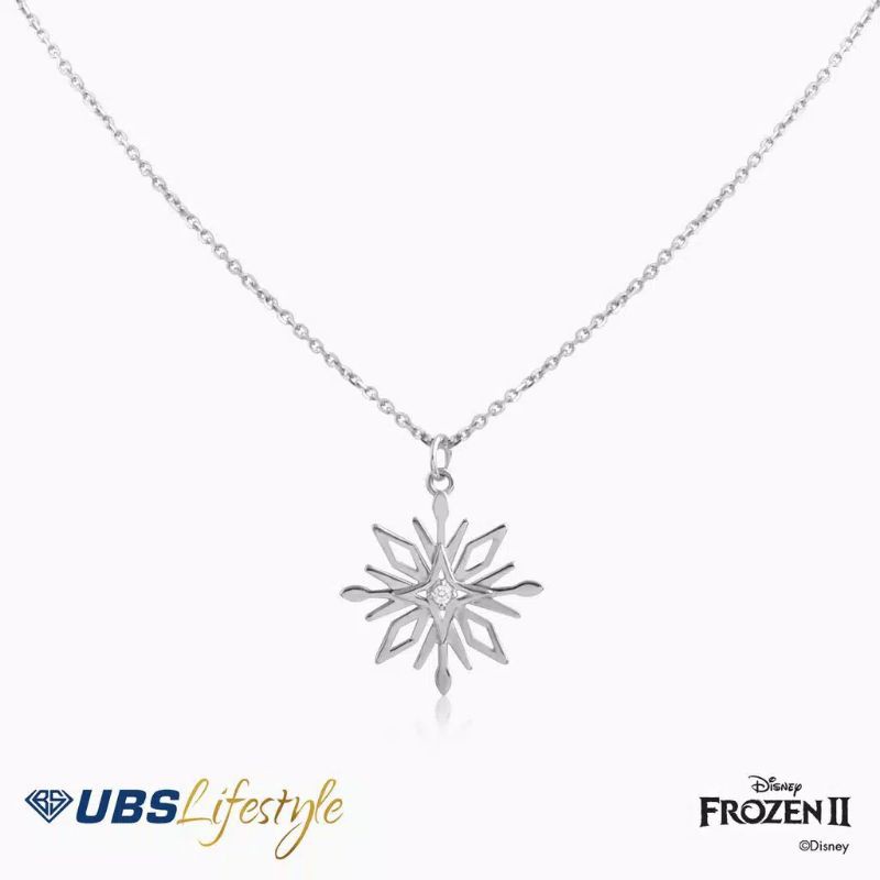 KALUNG EMAS PUTIH UBS DISNEY FROZEN LIMITED EDITION 750 - KKY0112
