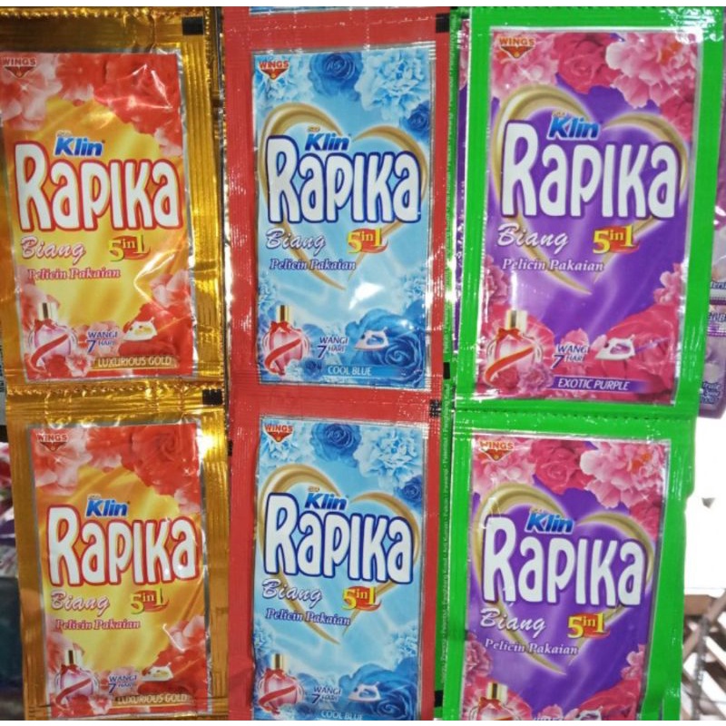 soklin rapika sachet 8ml isi 12 bungkus