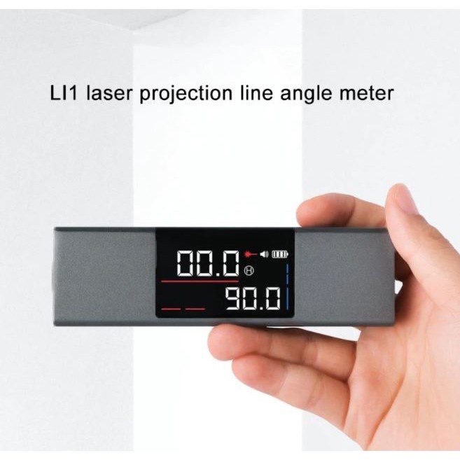 DUKA Digital Protractor Inclinometer Laser Level Ukur Sudut Kemiringan