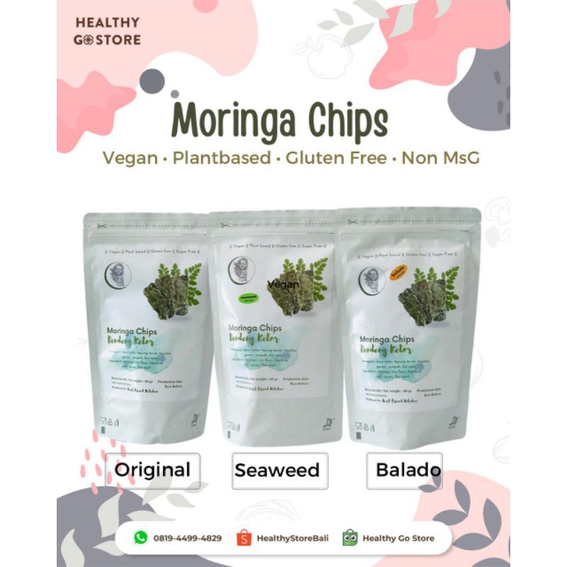 

Moringa Chips - Dendeng Kelor