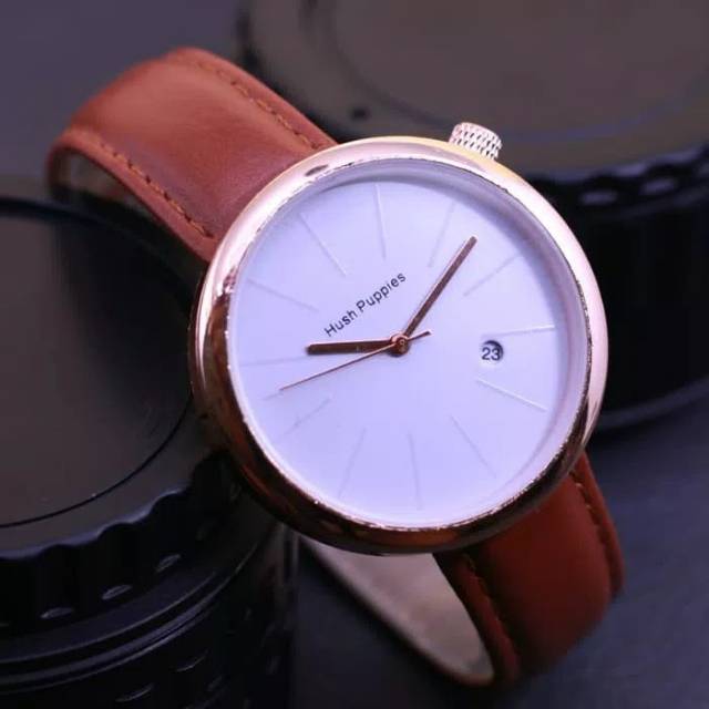 JAM TANGAN HUSH PUPPIES COWOK KULIT 9293