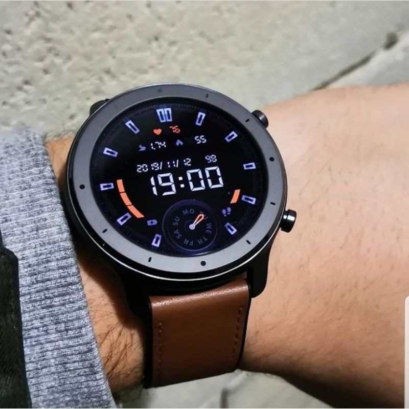 Amazfit GTR Kulit 47mm GARANSI TAM