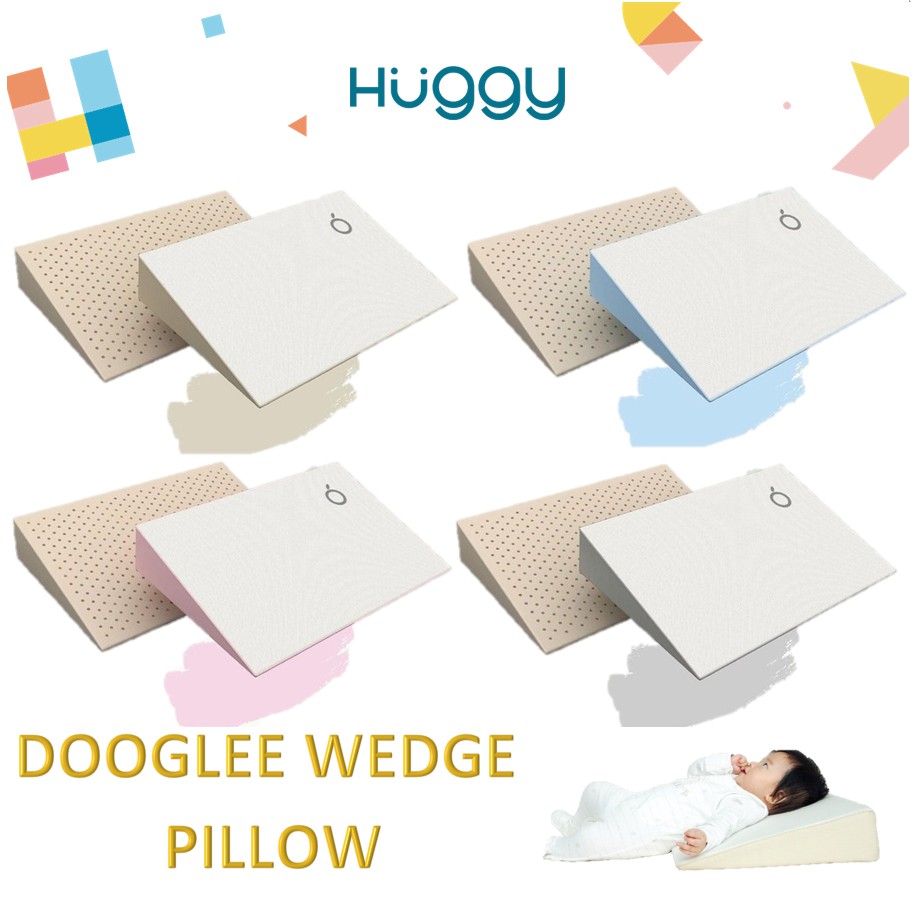 Dooglee Wedge Pillow Natural Latex Bantal Bayi Doogle WEDGE PILLOW