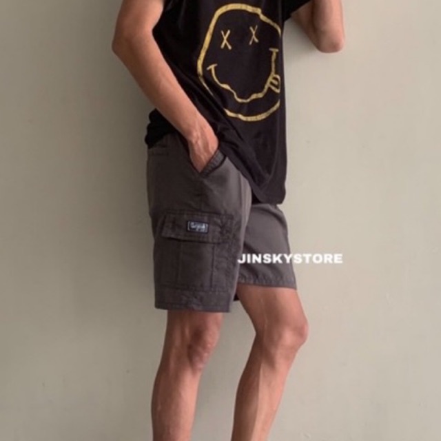 Celana Pendek Pria Boardshort Fashion Kantong Nyaman Santai Kolor Karet Premium Original