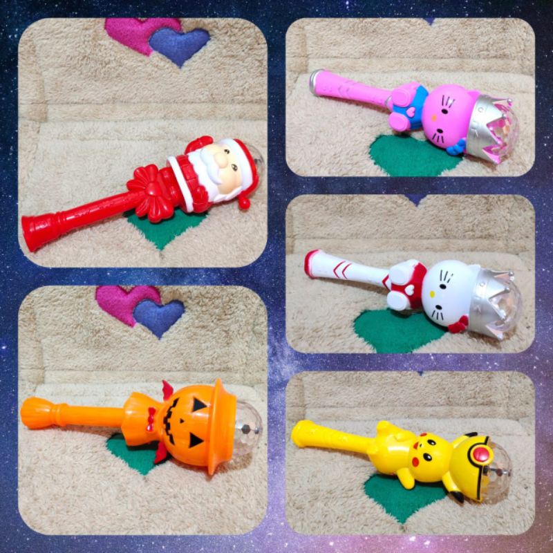 Mainan/Mainan Anak Tongkat/Lampu disco Karakter⭐ ICM ⭐