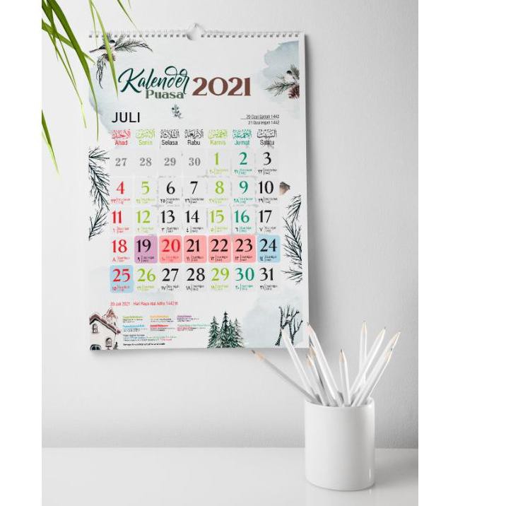

Harga Murah 0V9 2021 Kalender Puasa, Kalender Dinding SPIRAL dan KLEM BESI Masehi Hijriyah ukuran A3