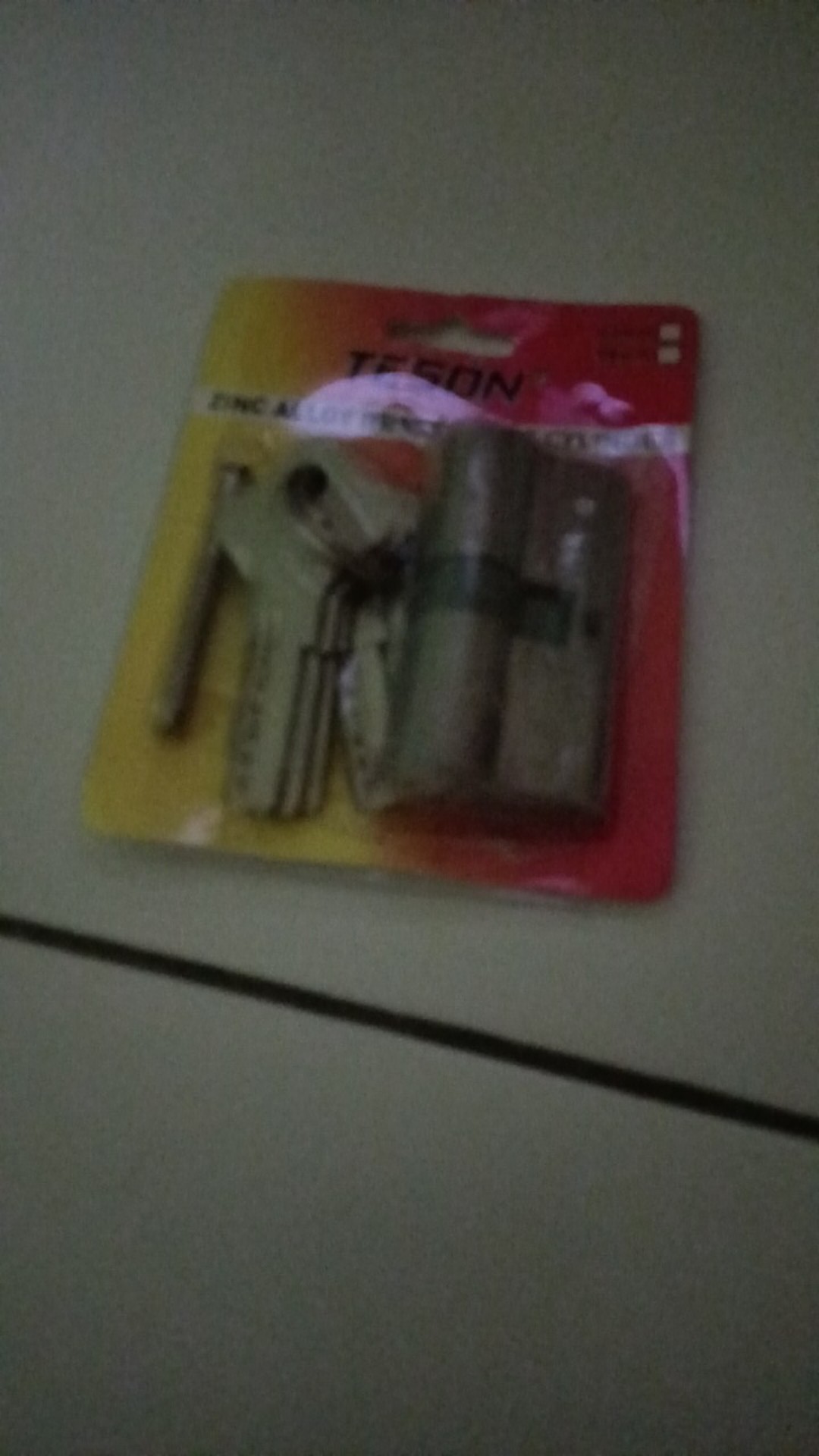 Silinder Kunci Pintu Komputer Set Kuningan - Cylinder Door Lock Computer Key