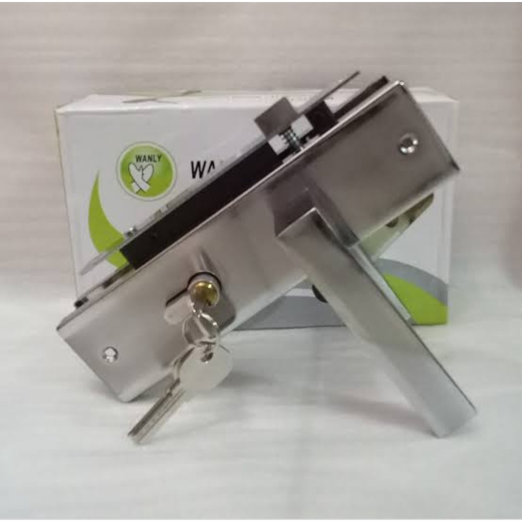 Kunci Pintu Besar Wanly Per Set / Slot Pintu / Kunci Ukuran Besar / Gagang Pintu Besar