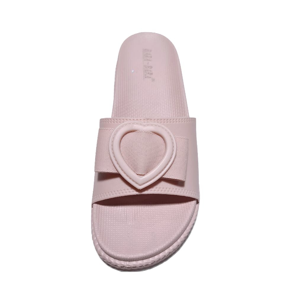 jelly sandal wanita bara bara love slop slide karet import slip barabara cewek JSL895V11