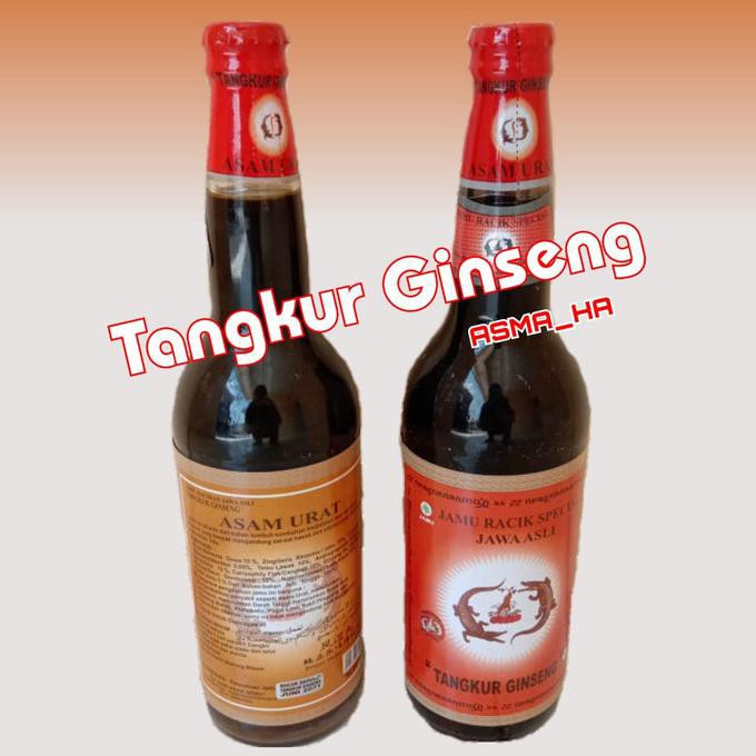 Jamu Asam urat tangkur ginseng asli