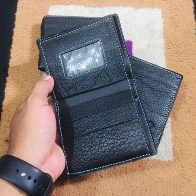 dompet lipat pria bahan kulit asli lokal murah mriah #dompet #dompetkulit #dompetpria #dompetcowok