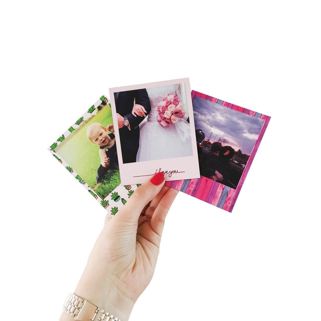 CETAK FOTO POLAROID. Polaroid custom 1R, 2R, 3R, dan 4R
