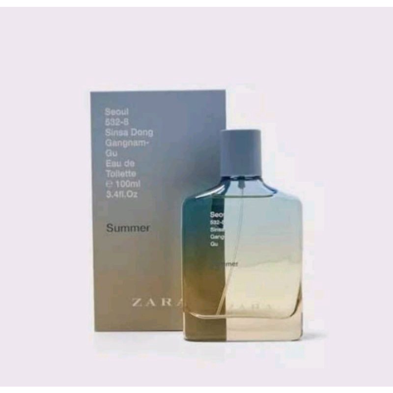 Parfum Original Eropa Zara Seoul Summer Man 100 ml
