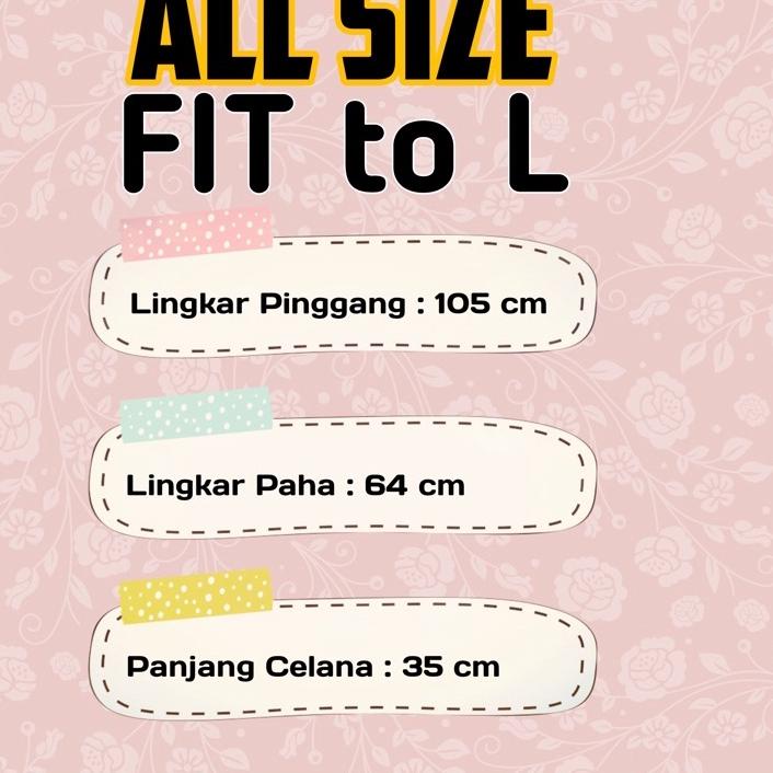 Awal Bulan PAKET HEMAT-[BUY 3 FOR 50.000] CELANA KOLOR WANITA / CELANA PENDEK WANITA / CELANA PENDEK
