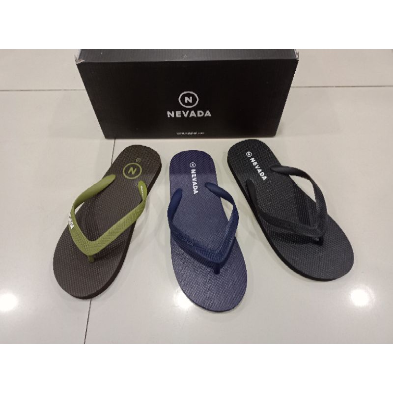 Nevada Sandal jepit pria dewasa full karet