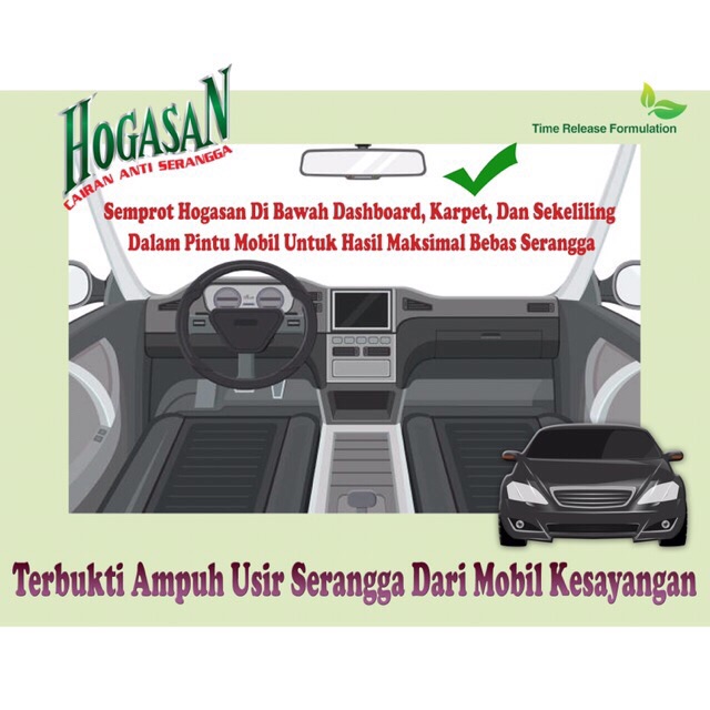 Hogasan Cairan Anti Serangga 200ml EXP 2026