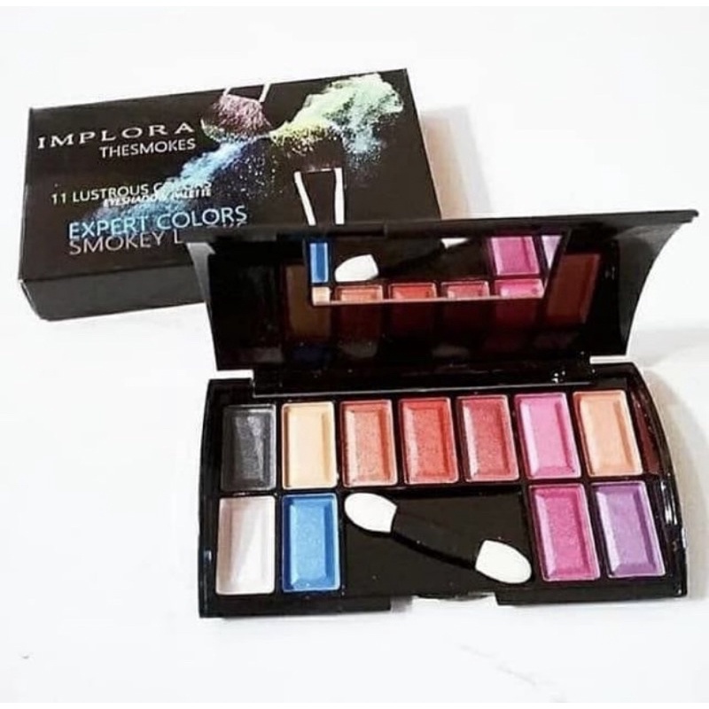 Eyeshadow Implora Palette and Blush on / EYESHADOW IMPLORA MURAH