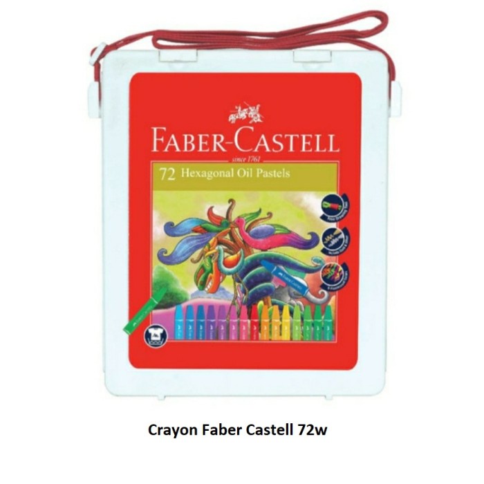 

Crayon Faber Castell / Oil Pastel Hexagonal 72 Warna