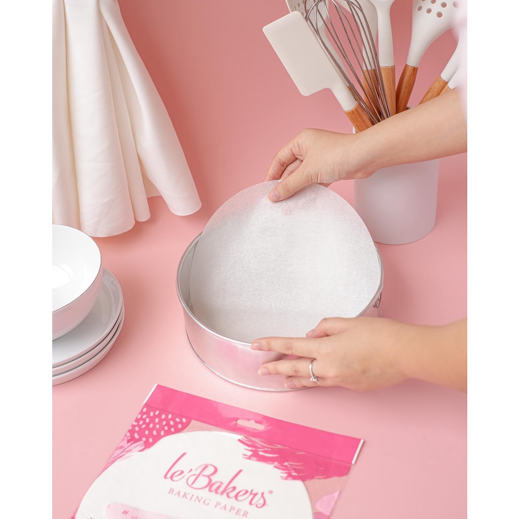 Le Bakers Kertas Loyang Bulat 16 cm 20pc Lebakers Baking Paper