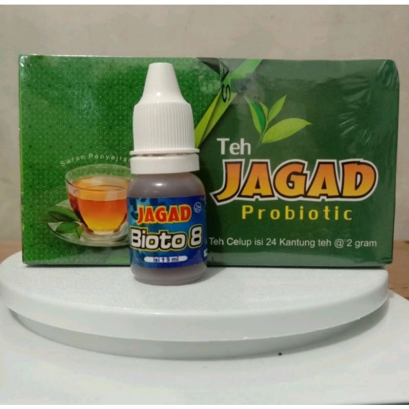 

Paket Probiotik ( Bioto8 kemasan ekonomis 9ml + Teh Jagad Probiotik Celup )