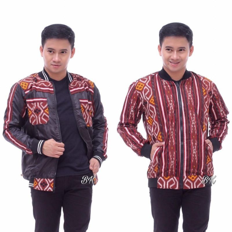 JACKET BATIK BOLAK BATIK