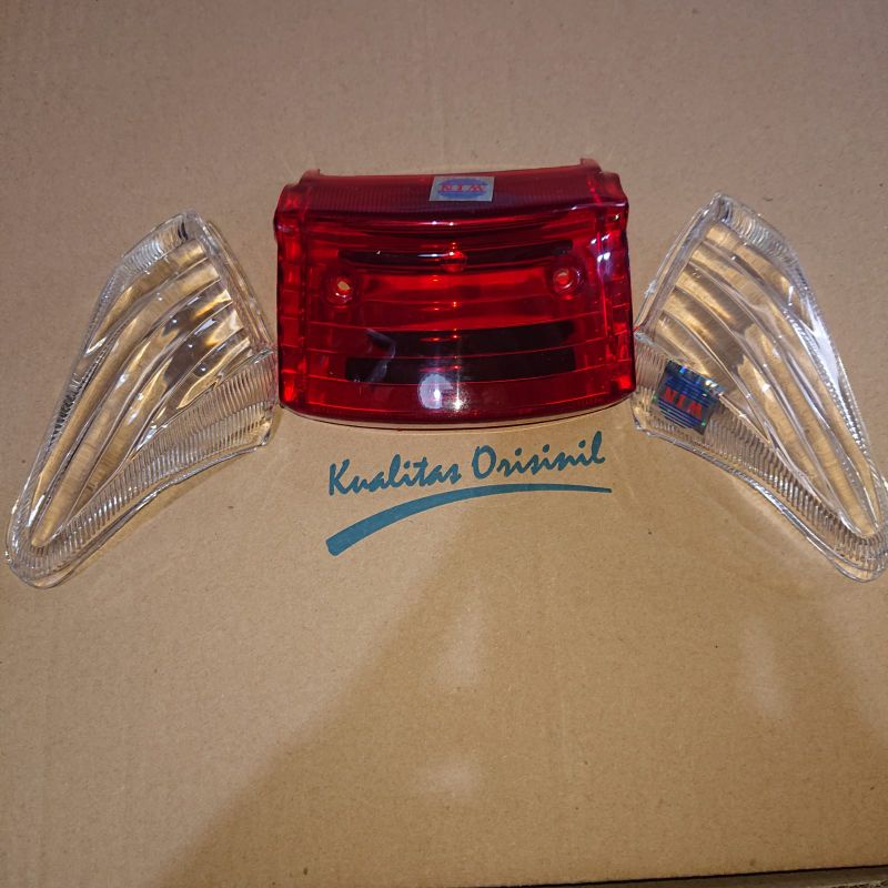 Mika Sein Lampu Belakang 1 set Honda Supra Fit Old