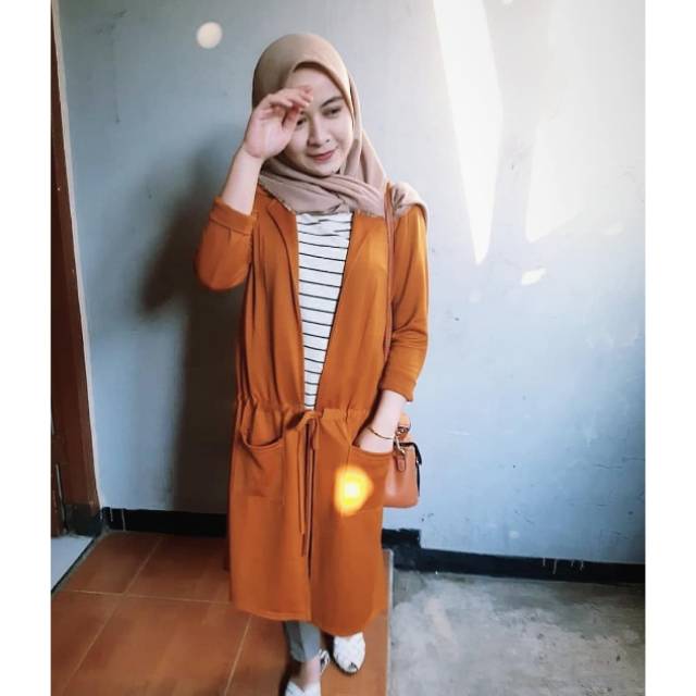 Tunik rompi set daleman/ tunik/ set outer