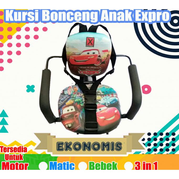 kursi bonceng boncengan anak motor matic / bebek