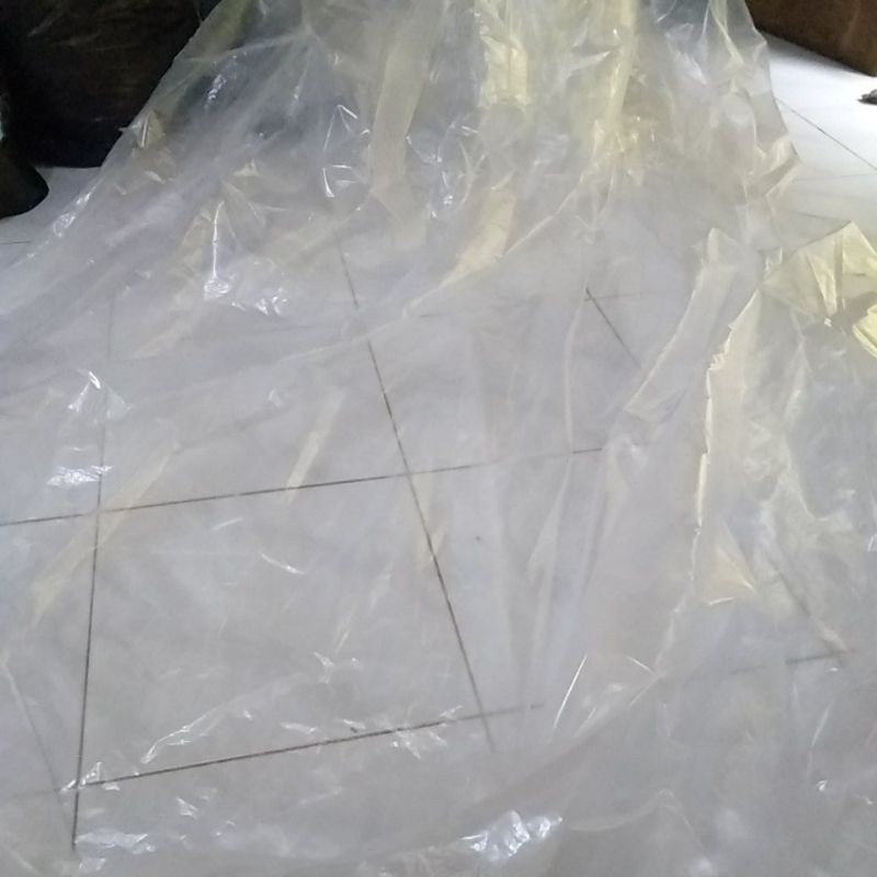 PROMO Plastik Lembaran 150X300CM (Bekas Kemasan Dakron)