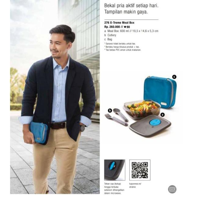 x-treme meal box Tupperware Z99Y