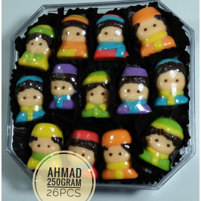 

Coklat Karakter Ahmad 250 Gram 26 Pcs Termurah