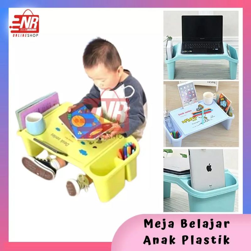 Meja Belajar Portabel Plastik / Meja Plastik / Meja Belajar Anak / Meja Laptop / Meja Makan / Meja L