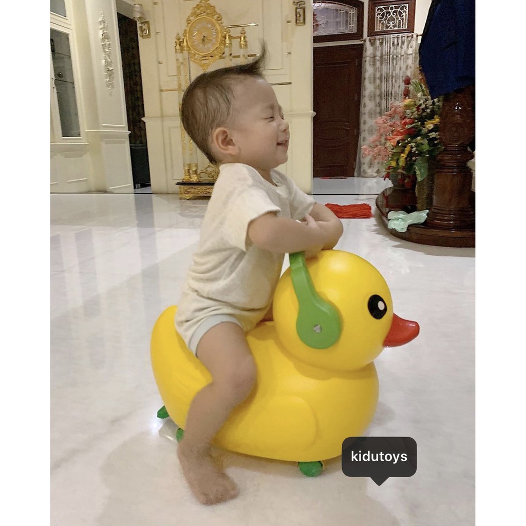 Mainan Anak Bebek Dorong Big Duck Toys dengan Music Lagu Lampu by Kidu Toys [READY] Kidu Toys