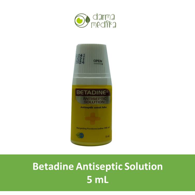 Betadine Antiseptic Solution 5ml 5 ml
