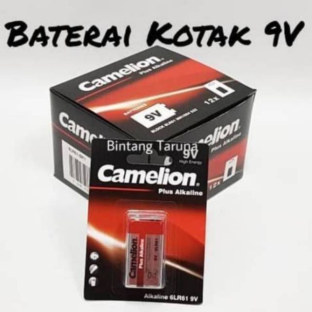 Baterai 9v Camelion Batteries Block Camelion 9V Baterai Kotak 9v