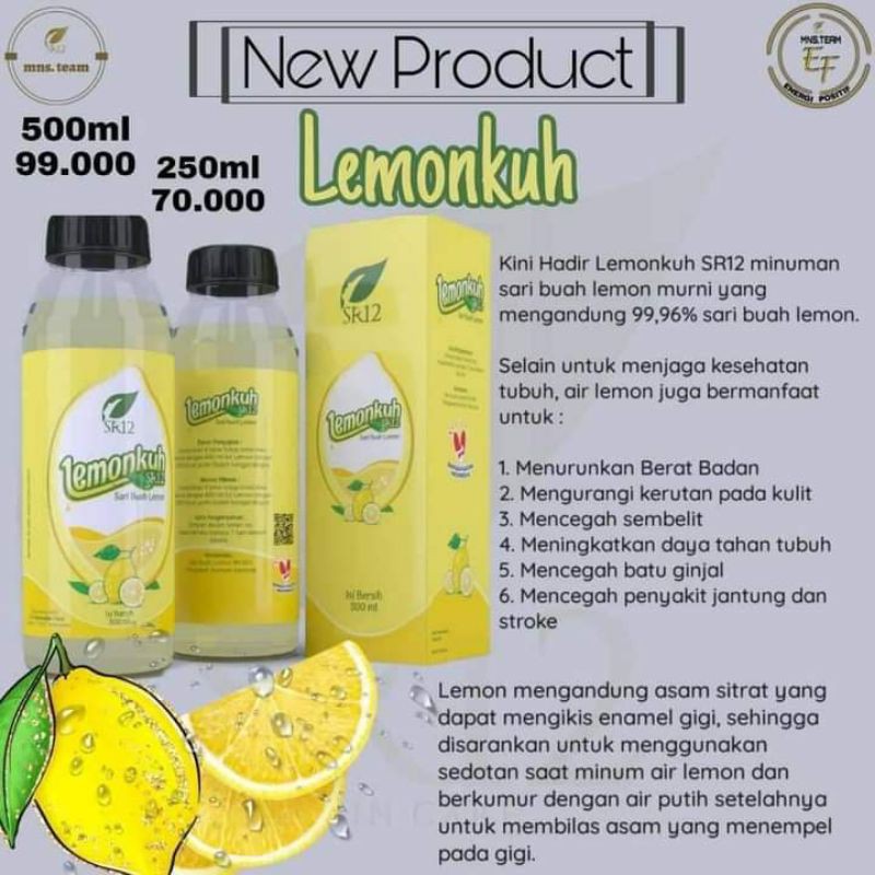 Lemonkuh Sari Lemon Asli Shopee Indonesia