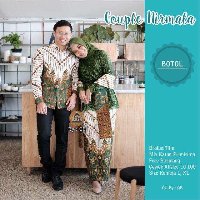 Couple Batik Nirmala-hr.2570- Batik Elegan..