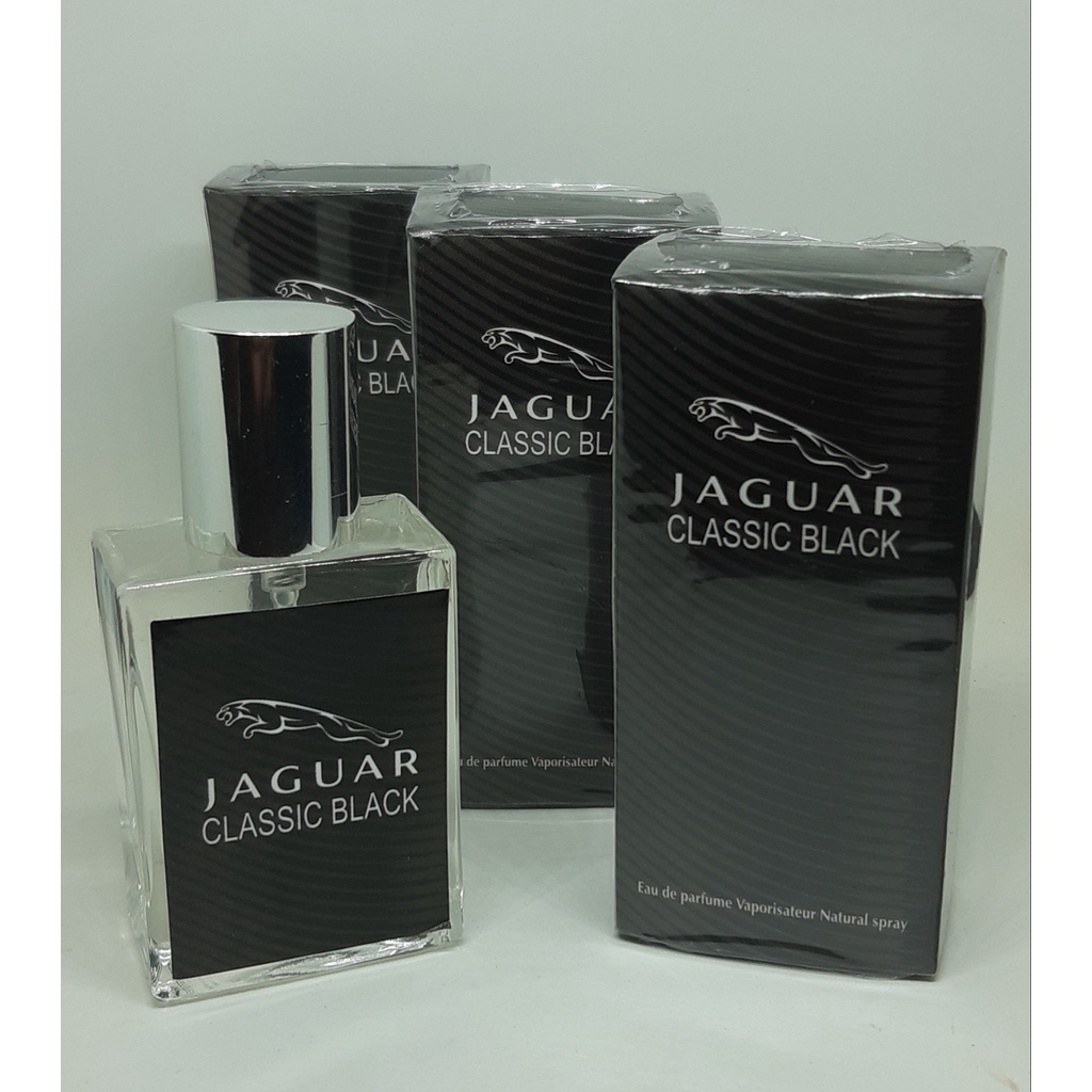 Parfum JAGUAR CLASIC BLACK 30ml Original Eau De Parfum Jaguar Black Clasic | Parfum Remaja Pria Cowok Laki-Laki Cwok Tahan Lama Termurah